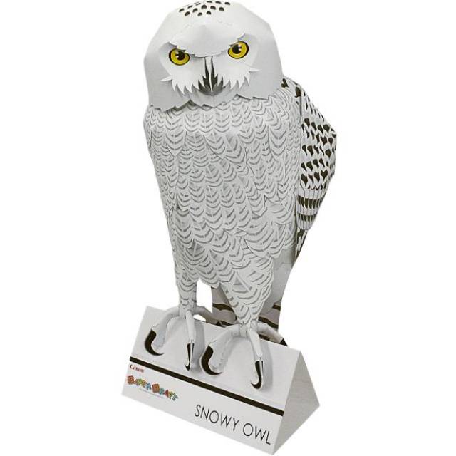 Snowy Owl Papercraft