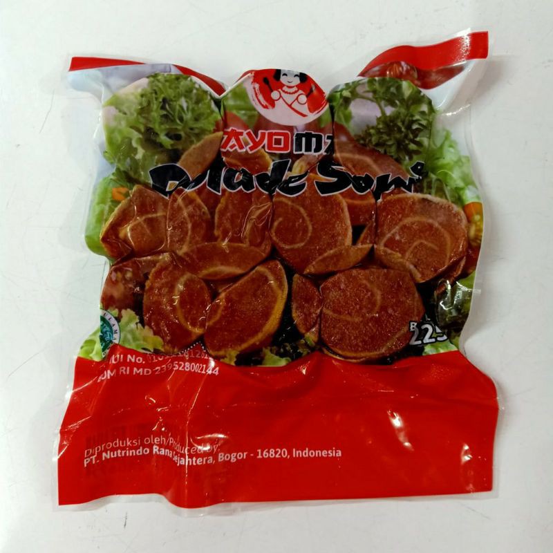 

Rolade Daging Sapi/Ayam isi 9Pcs Ayoma Rolade