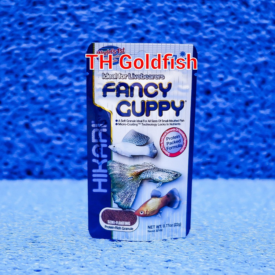 Hikari Fancy Guppy 22 gr, Makanan Ikan
