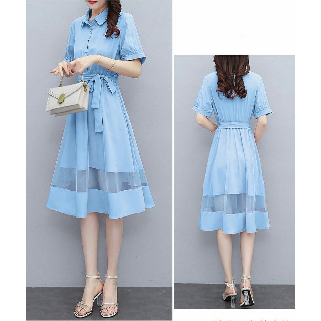 FWG - DRESS JULIET / LONG DRES KOREA / DRESS / DRESS WANITA / CASUAL DRESS