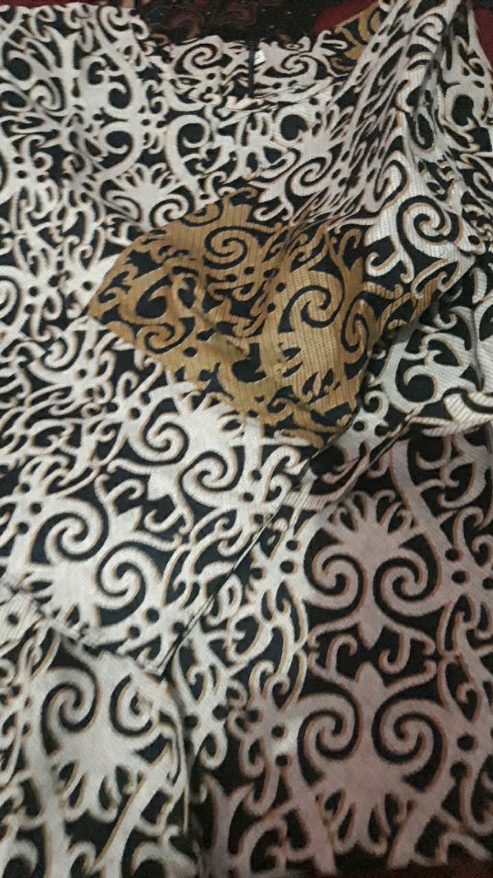 Atasan Batik Dolby Dolbi Dobby Doby Tenun Sutra Tulis Halus Katun Atbm Baron ,sarombit Atasan Av