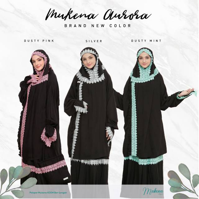 MUKENA AURORA ORI ALYA HIJAB