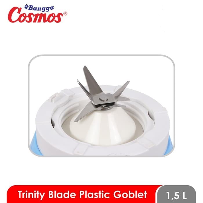 COSMOS Blender Plastik 1,5 Liter Trinity 2in1 2 Tabung CB 190 - Garansi Resmi 1 tahun