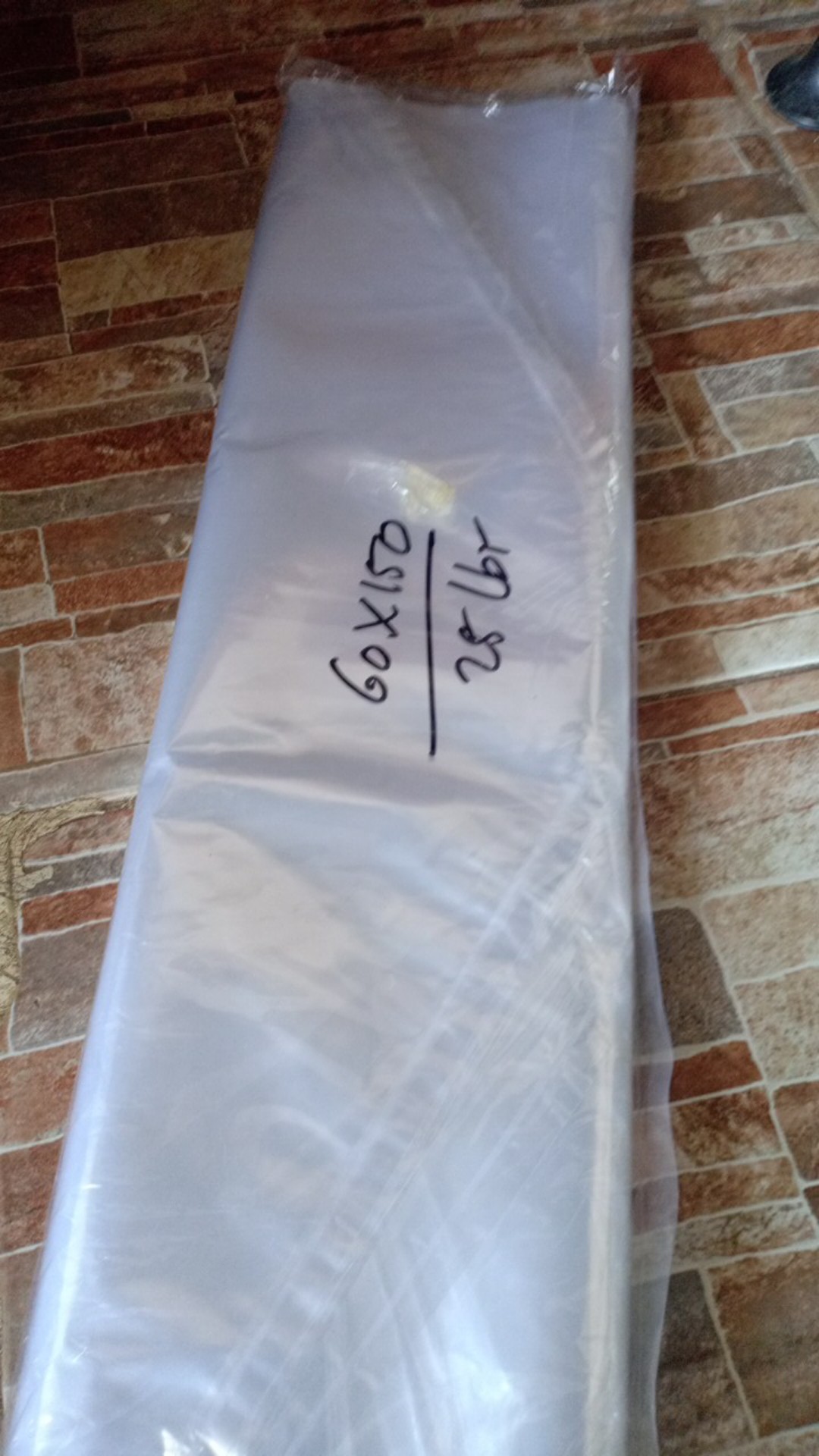 Plastik Gamis Dress Gaun Isi 25 Pcs Uk.60x150 Plastic Cover Display Laundry / Loundry Gantungan Baju