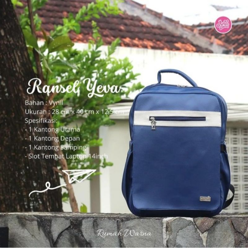 Tas Ransel YEVA Rumah Warna