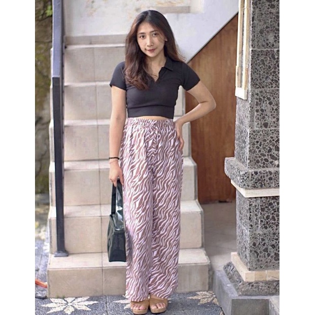 Kulot Motif Bali Rayon Premium-Zebra Akar Milo