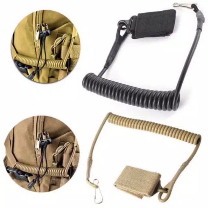 

Sale!!! Tali Sliral Tali Senjata Sling Lanyard Pistol Tali Spiral Softgun Promo