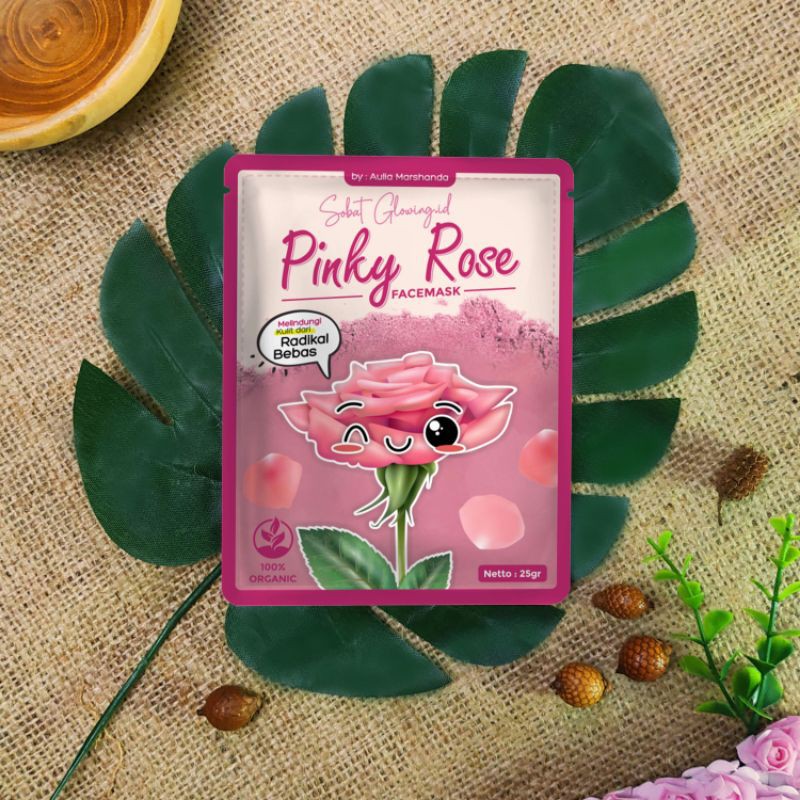 Masker Wajah Organik Sobat Glowing