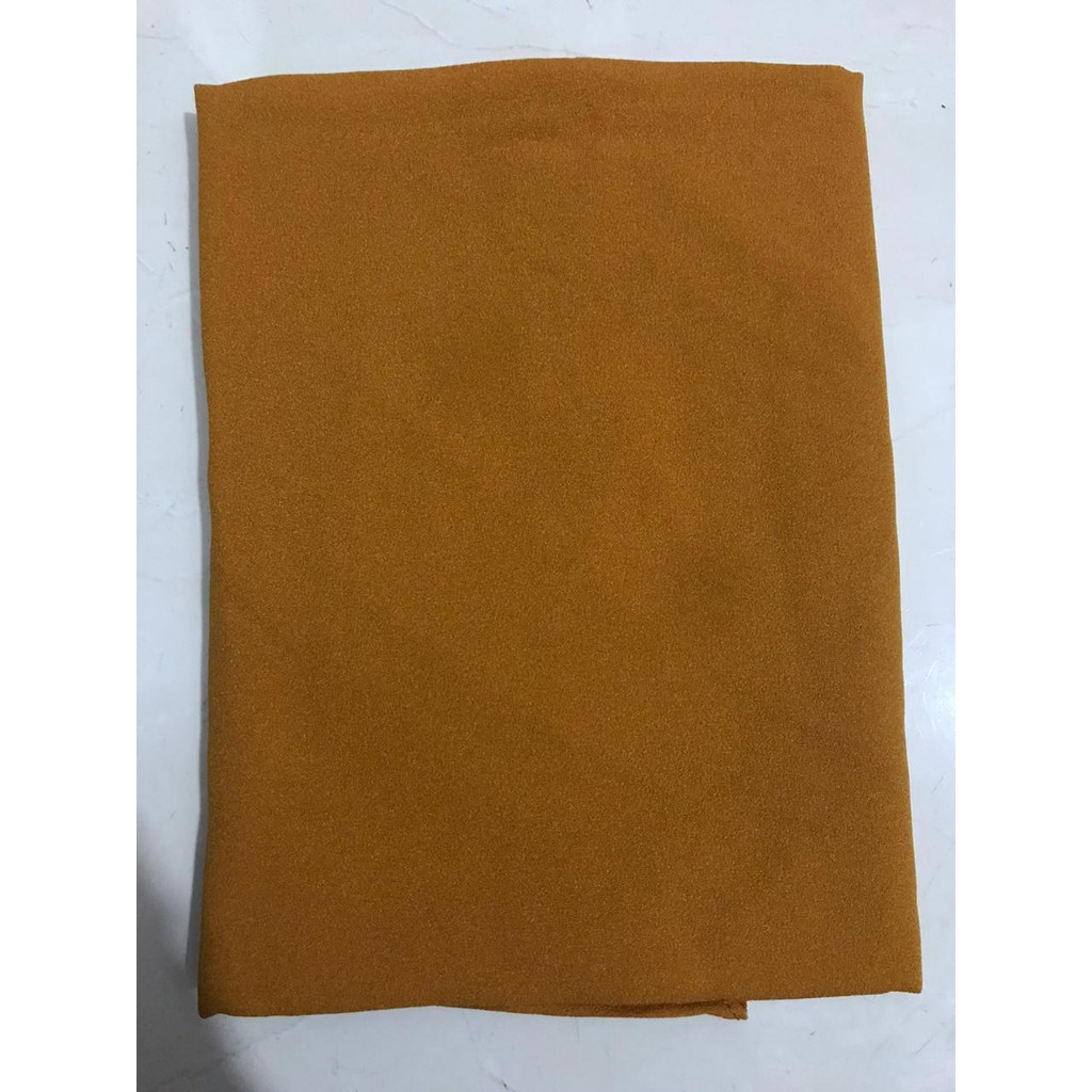 HIJAB/JILBAB/KERUDUNG MARYAM 2LYER NON PET/BERGO MARYAM DIAMOND/HIJAB INSTAN-Mustard