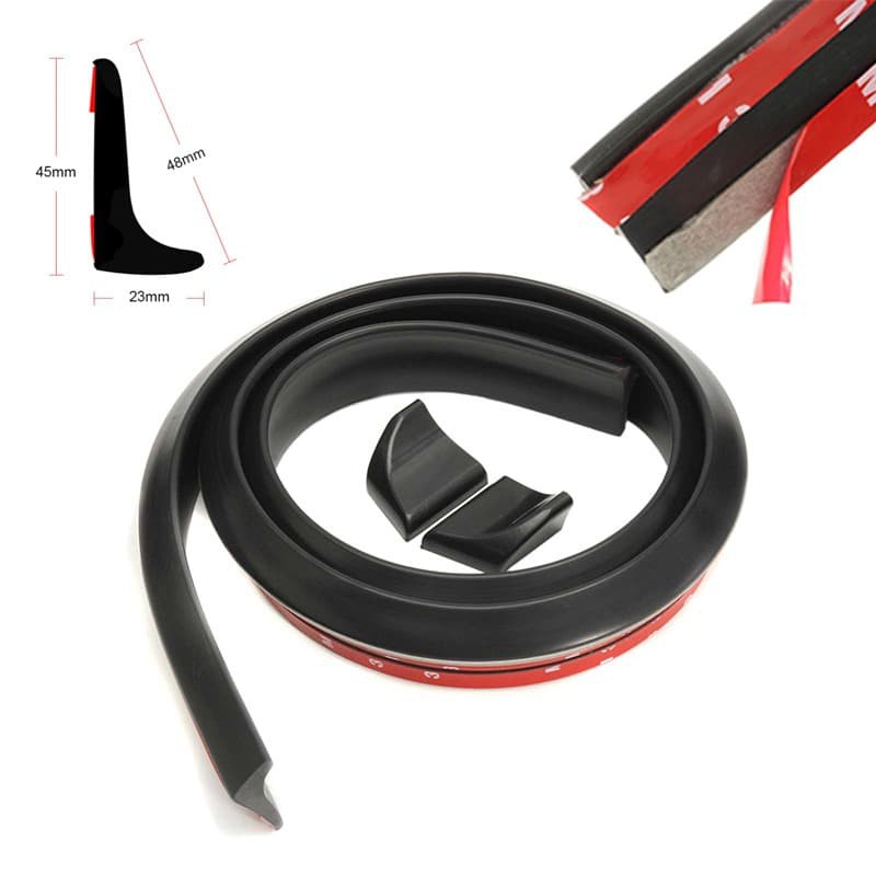 SAMURAI DUCKTAIL HITAM POLOS / LIPS DUCKTAIL HITAM UNIVERSAL