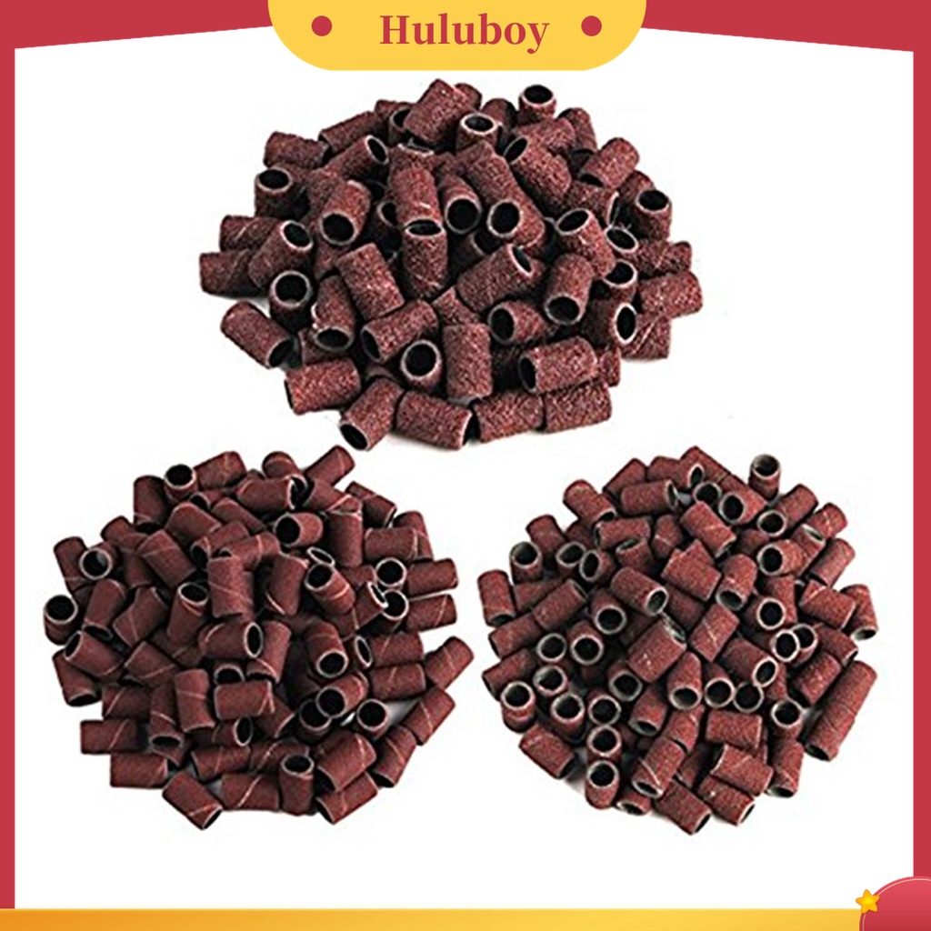 Huluboy Huluboy♡ 100 Pcs Cincin Bor Elektrik Tahan Lama Untuk Salon Kuku