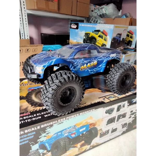 HNR H9801 MARS 1/10 Off Road Monster Truck 80a Brushless RTR