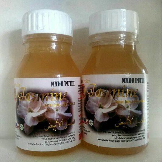 

Madu Putih Hutan Sumbawa + Bee Pollen + Royal Jelly Jasmine 350 Gram