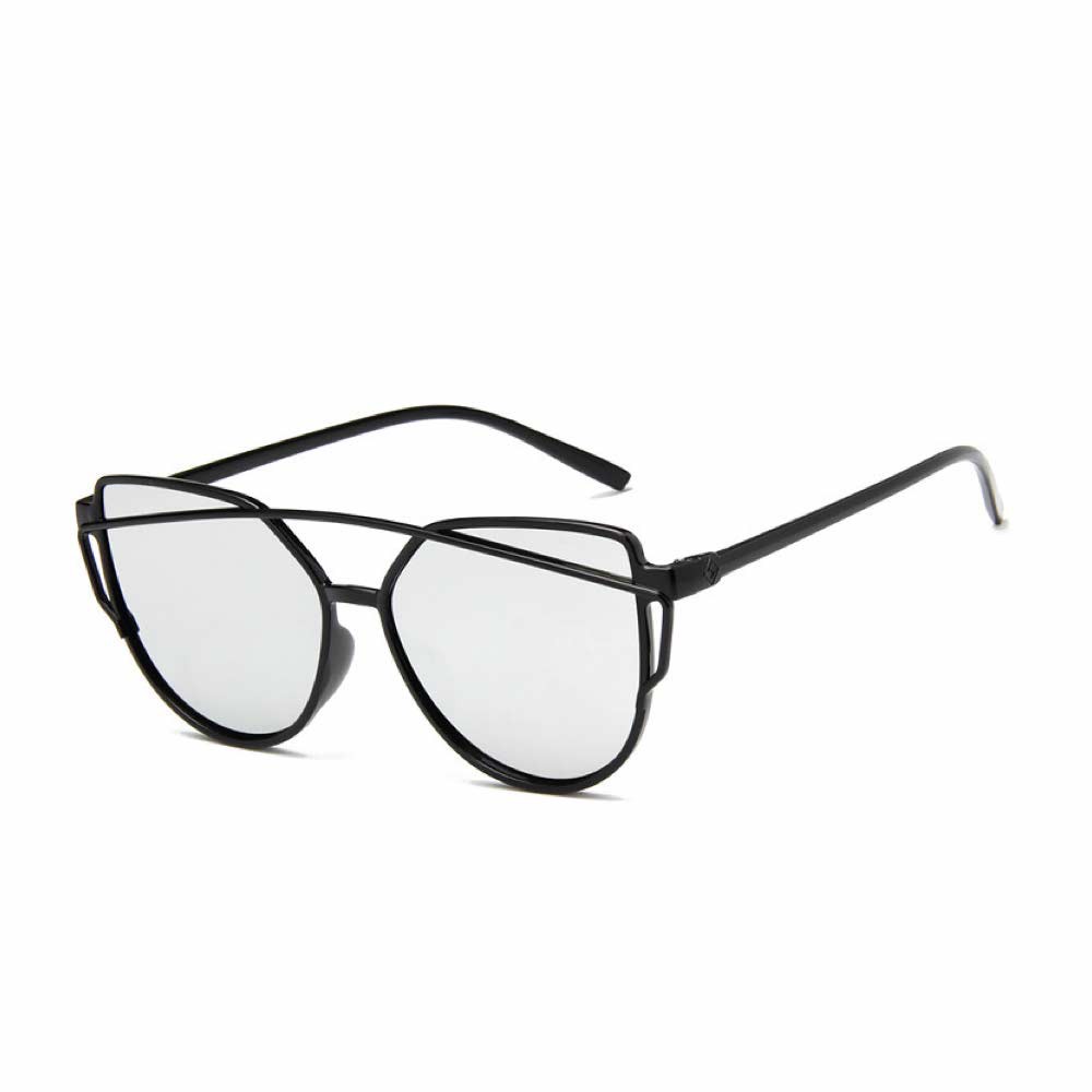 Anti UV Sunglasses Eye Cat [ Silver ] Kacamata Pria &amp; Wanita - NYX