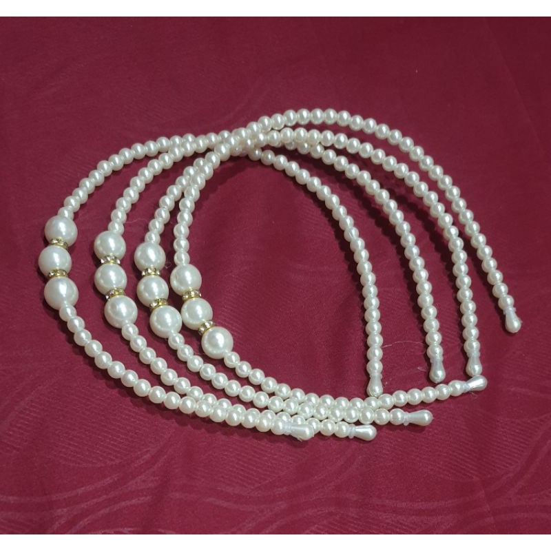 BANDO MUTIARA KOREA HAIRBAND PEARL HEADBAND