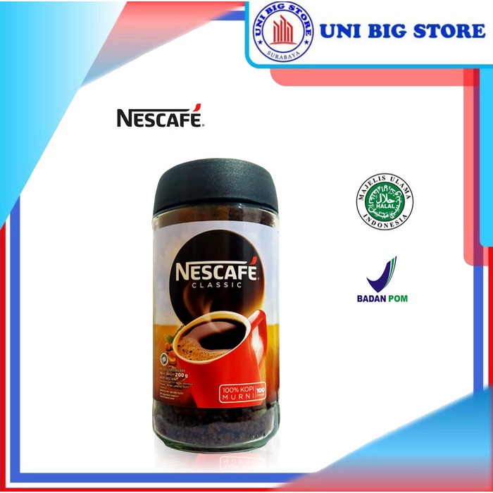 

NESCAFE Classic Era 200 gr JAR Botol Bubuk Dalgona
