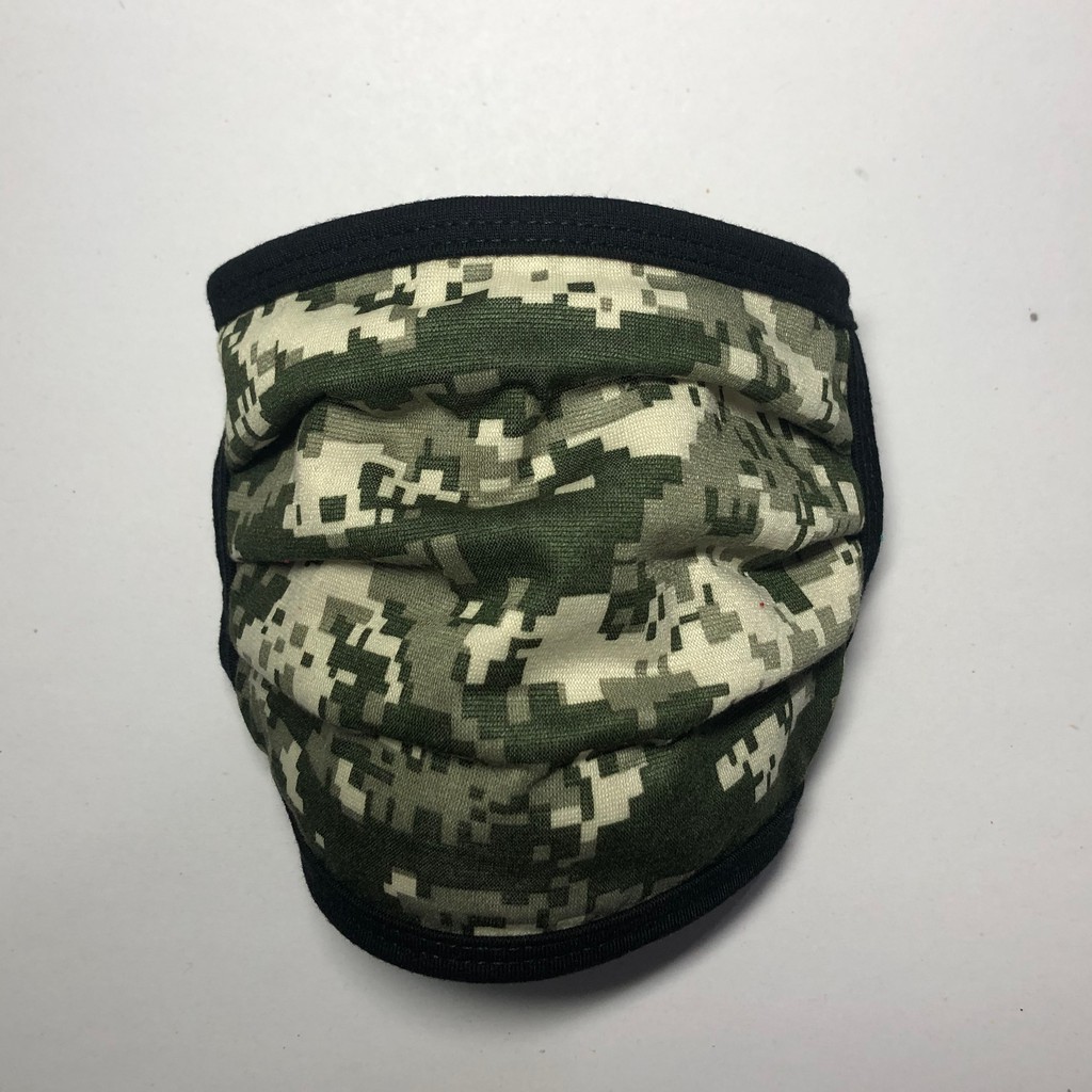 Masker Kain Non Medis 2 Ply Motif US Army TNI - 6PCS