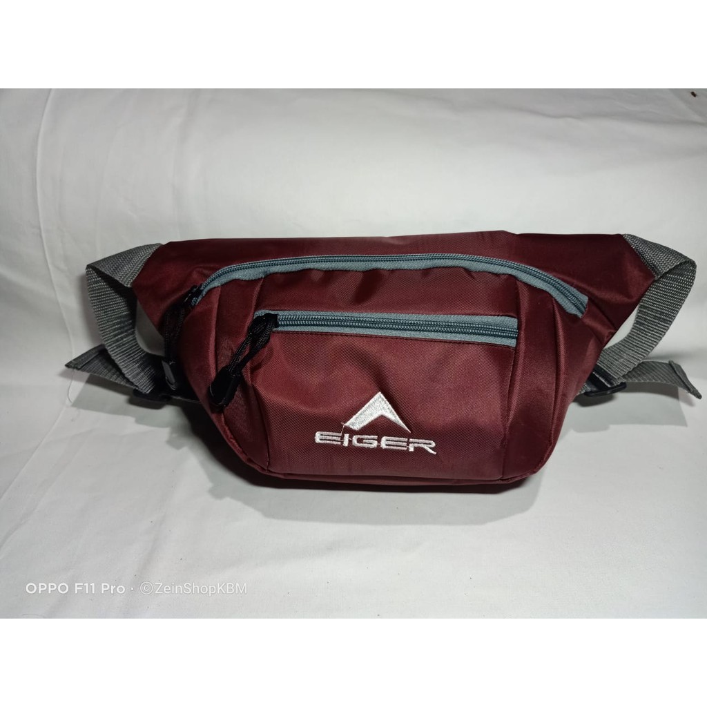 Tas Slempang Selempang Waistbag Weistbag Pinggang Pria Cowok Wanita Laki Waterproof Anti Air Distro