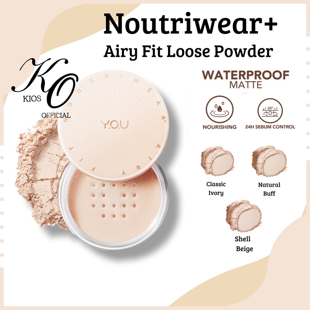 You Noutriwear+ Velvet Liquid Foundation/Stay Lock Mist/Silky Pressed Foundation/Complete Concealer/Flawless Cushion Foundation/Airy Loose Poewder