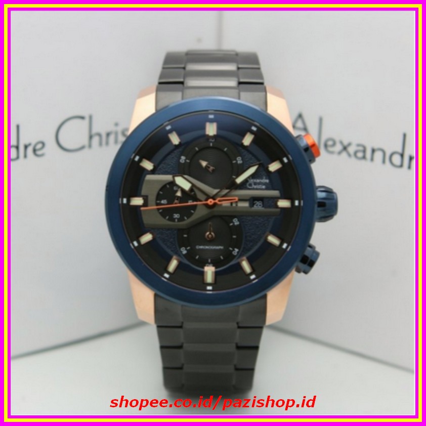 ዋ Alexandre Christie Pria ❋ Jam Tangan Pria AC6559  Original Limited AC 6559