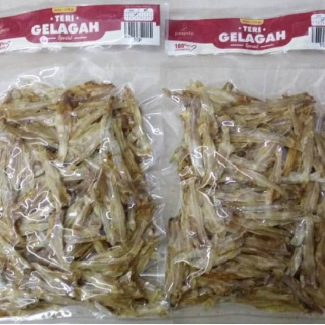 

Ikan Teri Gelagah tanpa kepala