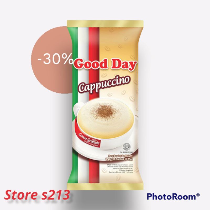

GOOD DAY CAPPUCINO 10X24g