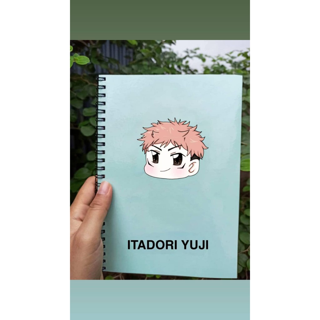 

Notebook Jujutsu Kaisen ITADORI YUJI Custom Pink/Blue/Green