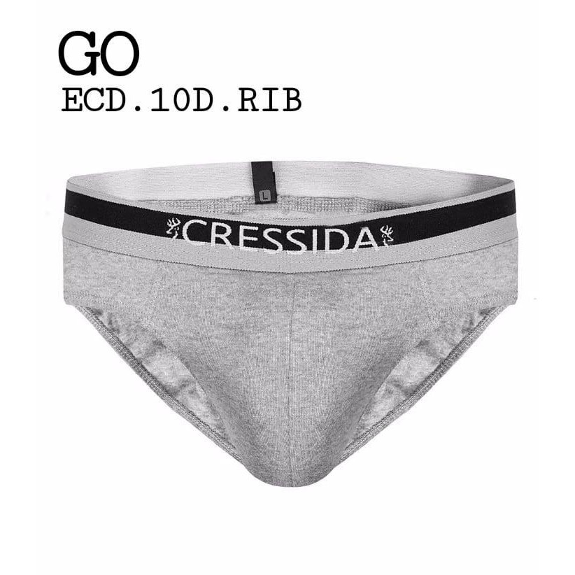 gof CRESSIDA-ECD.10D.RIB CELANA DALAM PRIA Cressida Underwear 100% Original