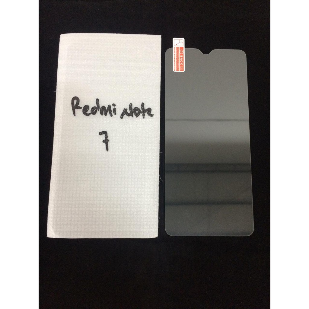 Tempered Glass / Anti gores kaca for Xiaomi REDMI NOTE 7 -9H