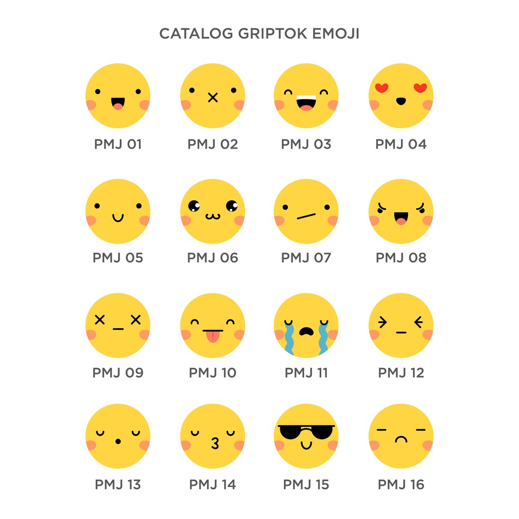 Griptok Classic Emoji | Griptok Pegangan HP | Pop Stand HP Holder | Popstand Akrilik Stand HP