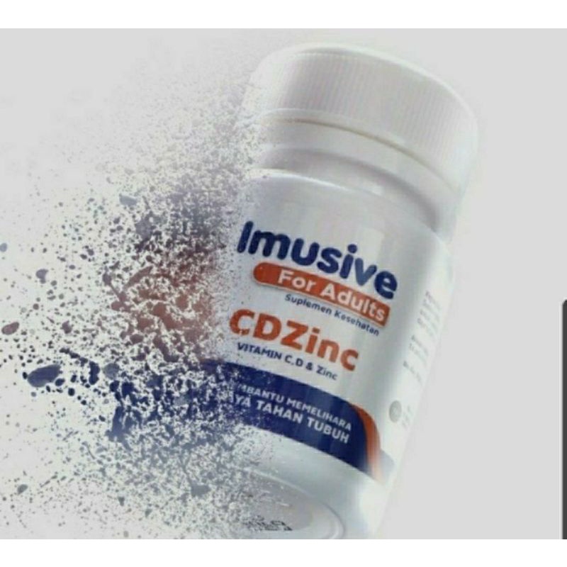 Vitamin C D Zinc Imusive isi 60