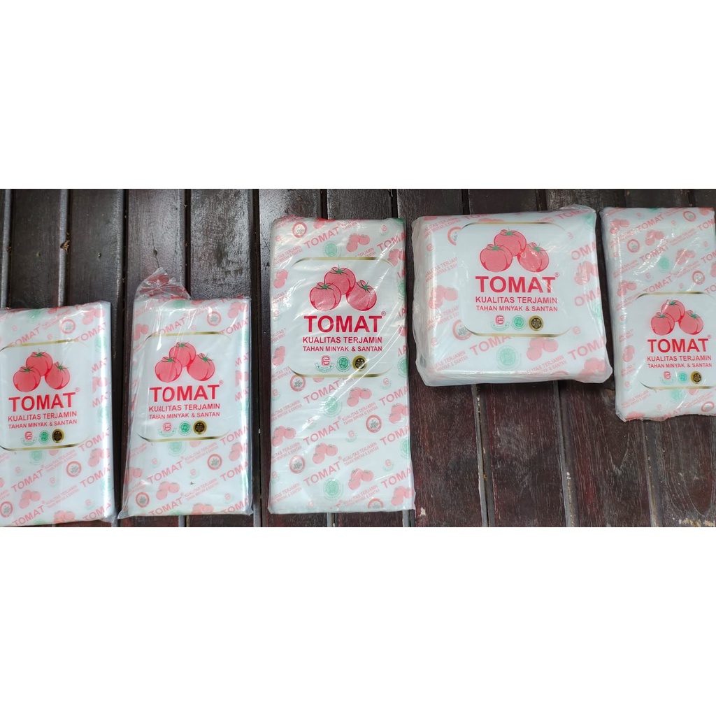 Plastik TOMAT 9X18 11X22 12X25 13X30 14X27 18X27 20X30
