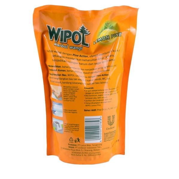 CUCI GUDANG Wipol Sabun Karbol Pembersih Lantai Lemon Tangguh Bunuh Kuman 780 ml