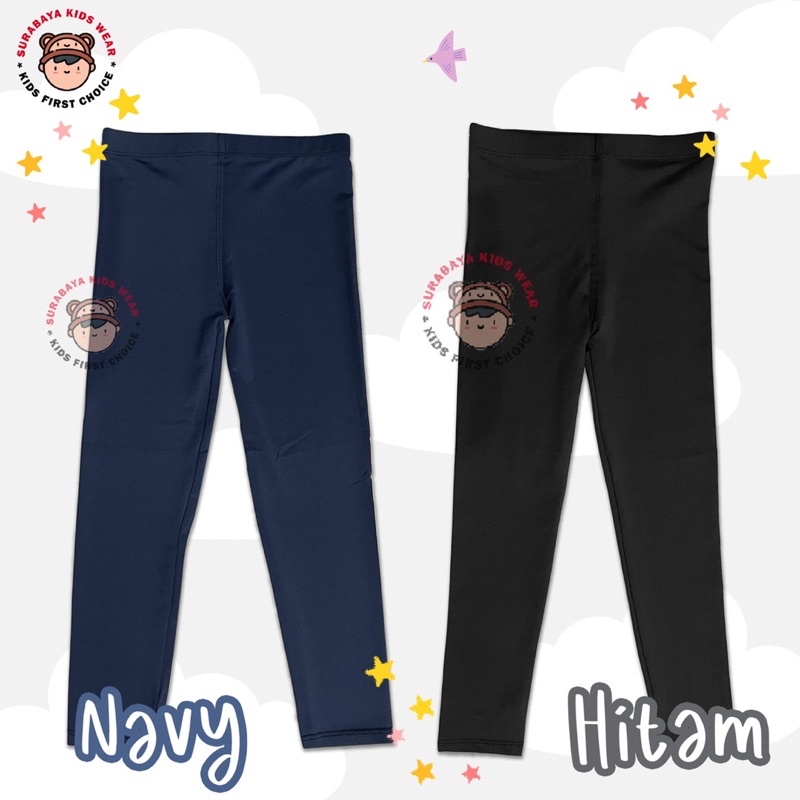 Legging Anak Panjang Polos Bahan Spandex