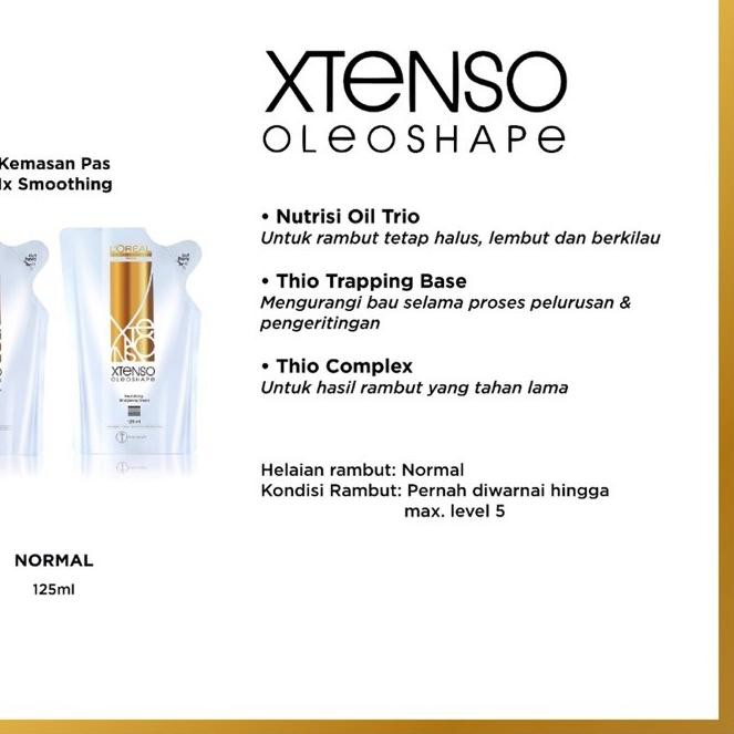 ♛ LOREAL X-TENSO MOISTURIST SMOOTHING +NETRAL/XTENSO OLEOSHAPE/MINI XTENSO/SMOOTHING LOREAL 125 ML ❃