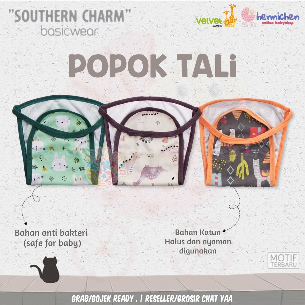 3 PCS POPOK TALI KAIN VELVET JUNIOR GREAT ADVENTUR E / PARADE OF JOY / BRILLIANT BLUE  / POPOK KAIN MONO / ARUCHI VELVET JUNIOR ( ISI 3 PCS ) SNI