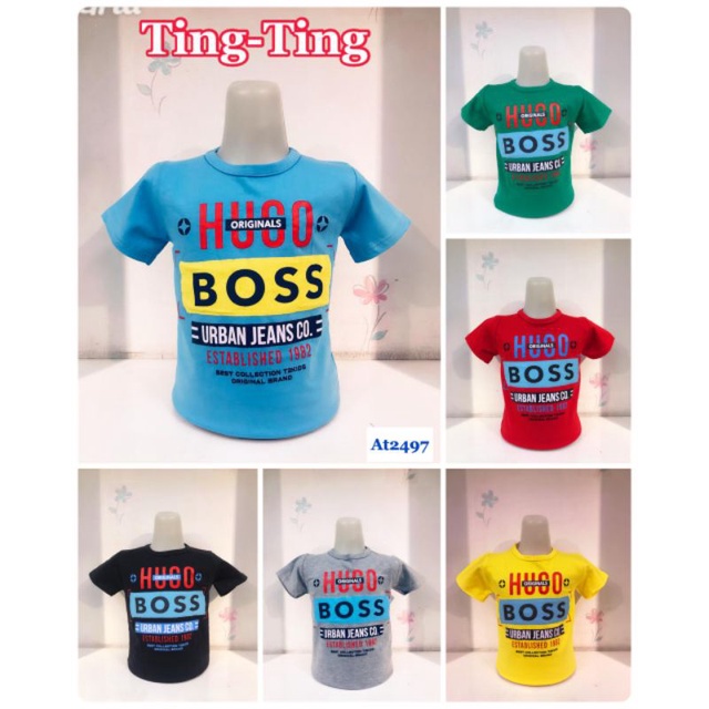 kaos anakterbaru bahan kaos impor usia 1 - 6 thn