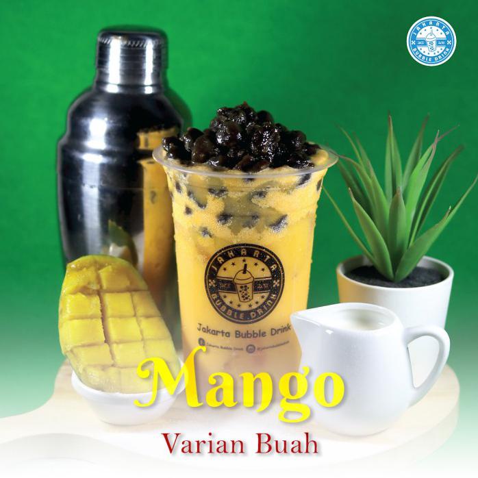 

MANGO BUBUK - MILKSHAKE POWDER BUBBLE DRINK, BUBBLE TEA