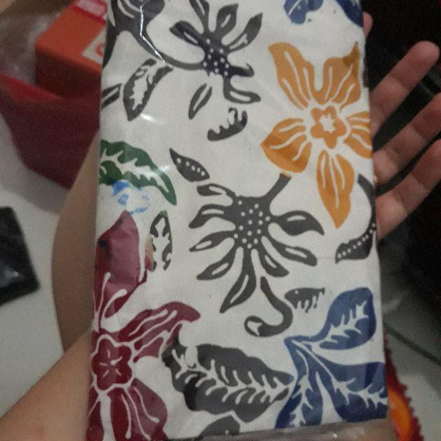 Taplak Meja Tamu Panjang Loper Batik Pekalongan Cuiri Warni