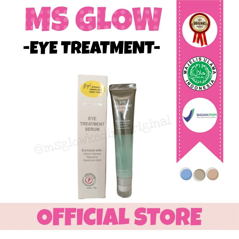 Ms Glow Dark circle Eye Cream Serum Krim Mata
