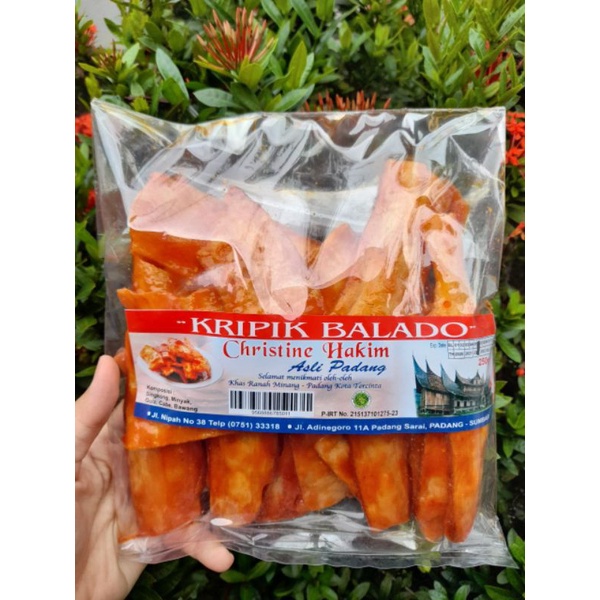 

Keripik Singkong Balado Christine Hakim