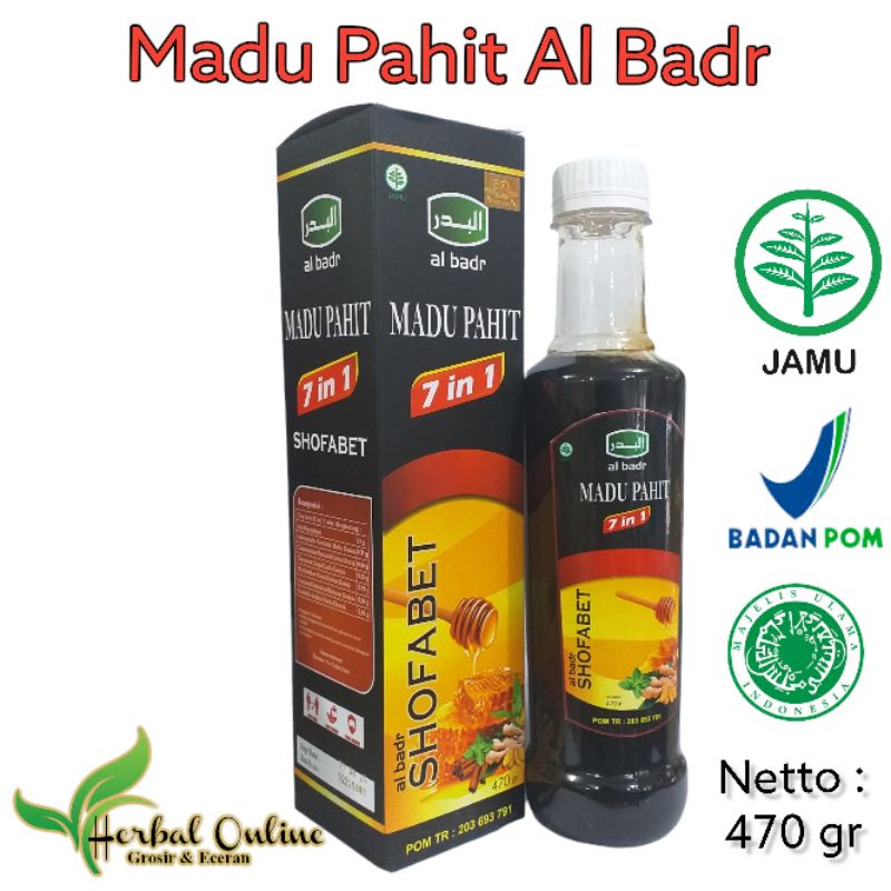

Madu Pahit Al Badr Premium Quality 470gr