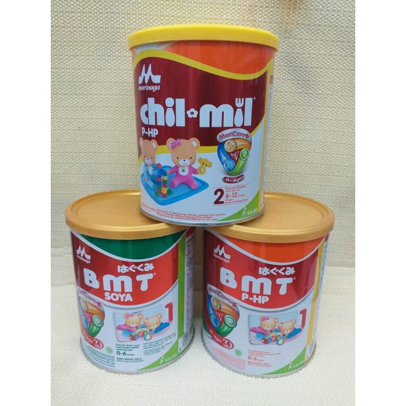 

Morinaga BMT p-hp/soya/chilmil susu bubuk 400gr