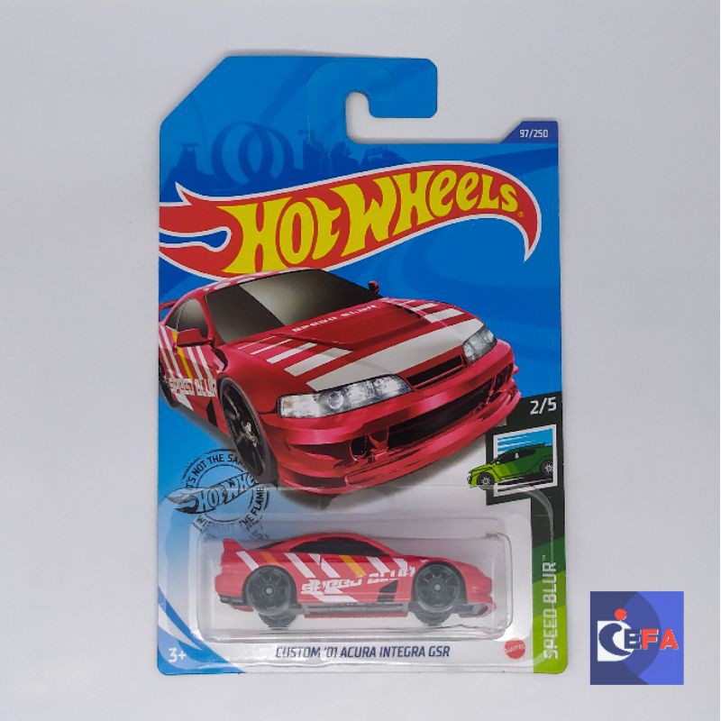 HOTWHEELS - CUSTOM '01 ACURA INTEGRA GSR