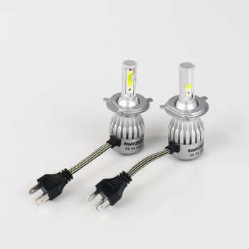 [2 PCS ] Lampu Mobil Headlight LED H4 COB / Lampu Led Mobil H4 Super Terang Lampu Mobil Headlight C6 / Lampu Utama Led Mobil Super Terang Lampu Led Depan Mobil H4 / Lampu Kabut Mobil Led Lampu Mobil Anti Kabut Lampu Led Mobil Depan Anti Kabut Tahan Air