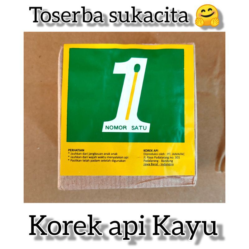 Jual Korek Api Kayu 1 Pack Isi 10 Kotak Shopee Indonesia 6791