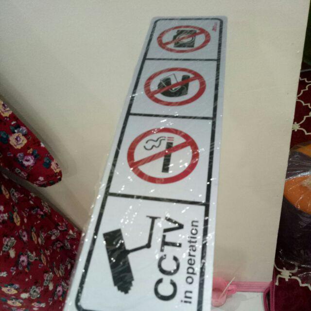 Signage Aneka Logo Simbol Sign Peringatan No Littering