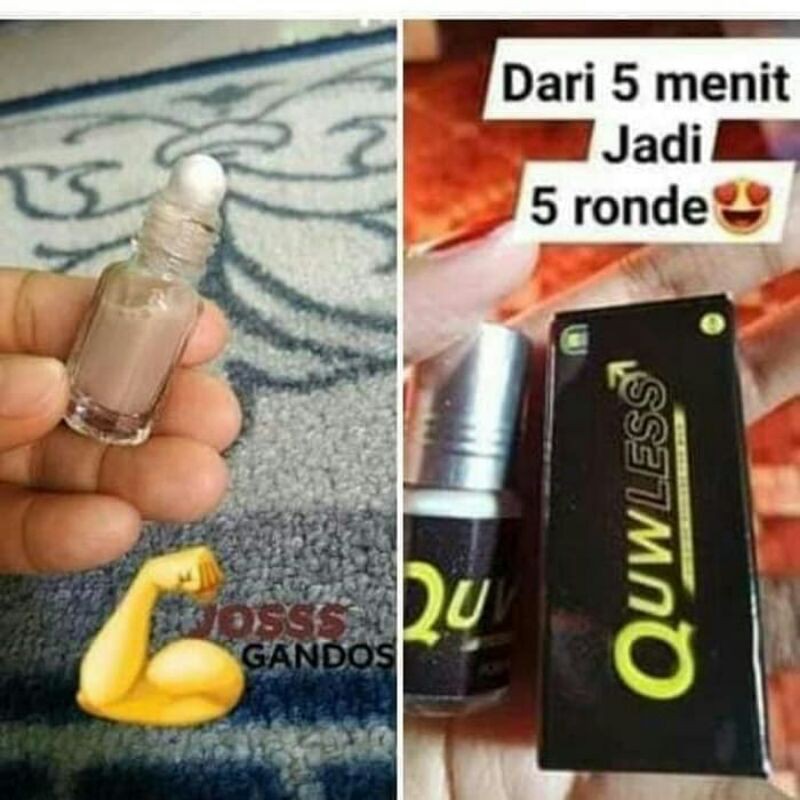 QUWLESS NASA ORIGINAL,Obat kuat oles