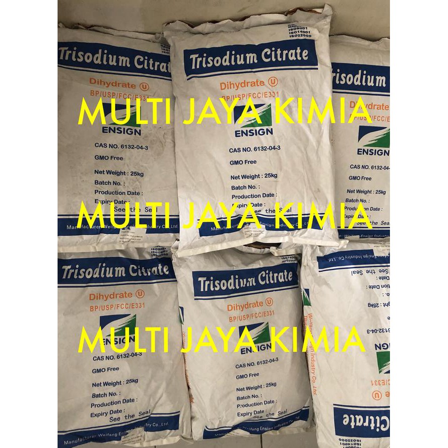Trisodium Citrate / Sodium Citrate / Natrium Sitrat 1Kg