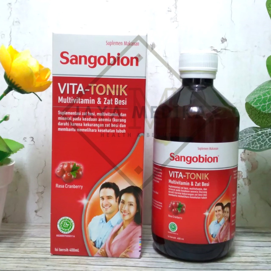 Sangobion Vita Tonik Sirup 400 ml